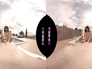 Vr Young Latina Nympho Wants Outdoor Fuck In Pool