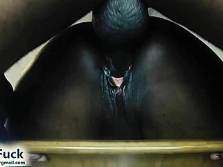 Fucking Ebony Pussy with Monster Black Cock