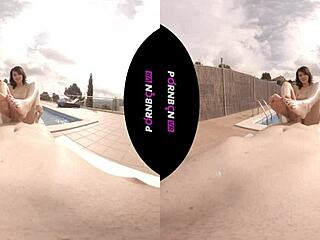 Vr Young Latina Nympho Wants Outdoor Fuck In Pool