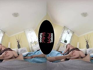 Blonde With Big Tits Performs Blowjob And Handjob In Virtual Taboo