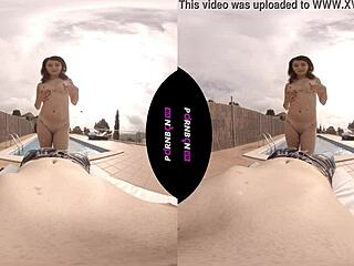 Vr Young Latina Nympho Wants Outdoor Fuck In Pool