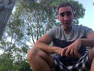 How I seduced stepdad's twin, rugged masculine stepuncle, with footjob?