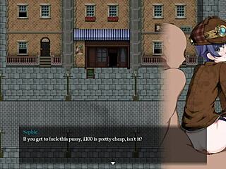 I help the inventor feel the sensation of a pussy in Detective Girl of the Steam City part 12.