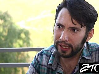 Big Tit Biker MILF Babe Craves Wild Bedroom Action