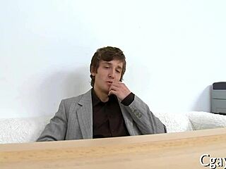 Sexy homo men having passionate sex