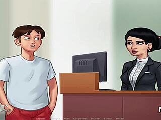 damn, redhead pussy gets slammed in summertimesaga e2 62!