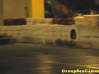 hey, real gaming cocksucking after gokarting?