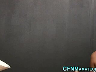 Watch this classy teen tug in CFNM?