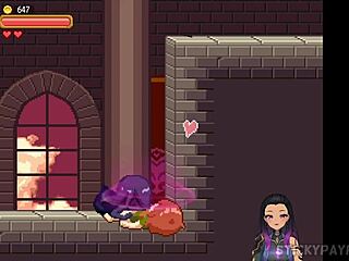 超级魔物魅魔 - 性感大屁股魅魔在色情游戏中无情操我 第3部分 😈