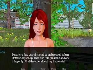 In my new family, the teen with small tits explores anime adventures.