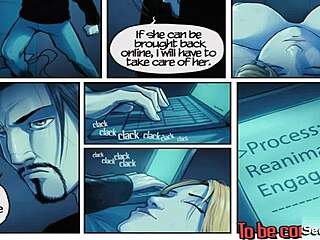 Pokročilé robotické sex panenky v trojce šukají