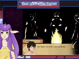 avatar trainer part 32 with big tits brunette