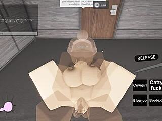 roblox porn drives me wild with cowgirl riding action