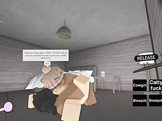 roblox porn drives me wild with cowgirl riding action