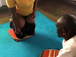 Single Ebony Gets Bent Over For Monster Cock!