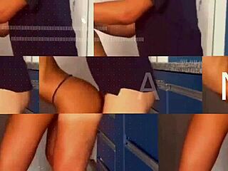 Young Girl Shows Off Her Body In Public