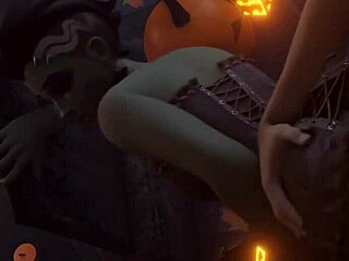 Sombra bends over for intense doggystyle action! 😈