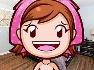 mama delivers a steamy tit job in anime