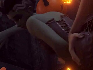 Sombra bends over for intense doggystyle action! 😈