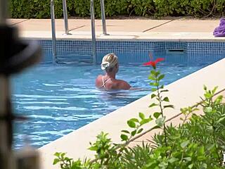 milf neighbor rides virgin's big cock