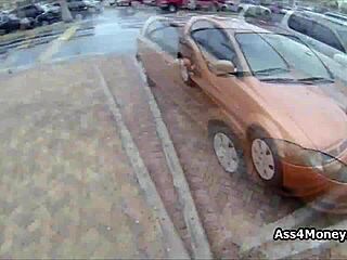 Perky Blonde Amateur Gets Paid For Blowjob In Outdoor Pov 😏