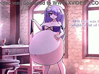 Anime Girl Devours Intensely