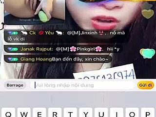 Jin Xinh Bunny Live Show Full Face While Talking!