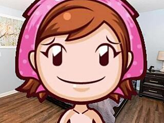 mama delivers a steamy tit job in anime