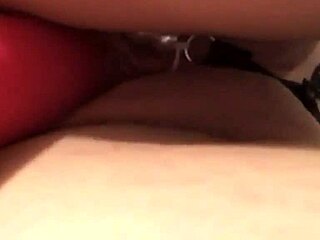 she takes her time with the dildo, slow masturbation session unfolding