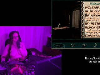 Exploring Blackmoor Manor in this playthrough part two, featuring a brunette with long hair.