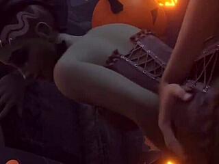 Sombra bends over for intense doggystyle action! 😈