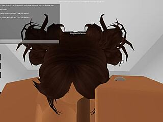 Amateur First Timer Cheats in Roblox Porn 3D Scene