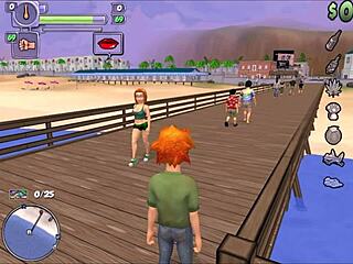 Is the wife a whore on this holiday threesome?