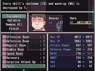 Старик-герой в RPG ебет баб и побеждает короля демонов, часть 2