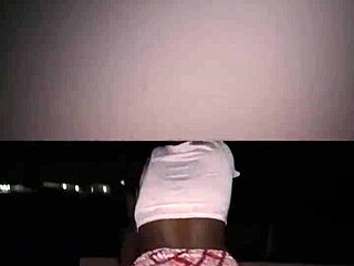 sexy slim ebony queen shows off her thick curves