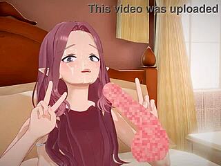 Cute Girl Played With Emotionally