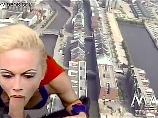 Kelly Trump is a woman of steel in this hardcore scene.