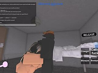 Intense roblox porn with big tits and ass