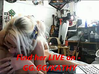 Cute teen girl gives blowjob and cumshot on webcam