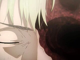 Itadori battles Mahito in skyfall hentai scene