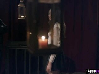 Watch Derrick Pierce Dominate Sexy Teen Avi Love In Rough BDSM Dungeon Sex