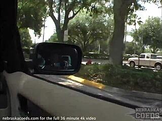 Leihla Leionni Flashes Huge Boobs In Homemade Video