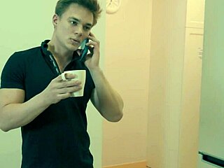 Seamstress Sucks Big Dick and Teen Redhead Orgasms Hard. Can't Resist That Tight Pussy!