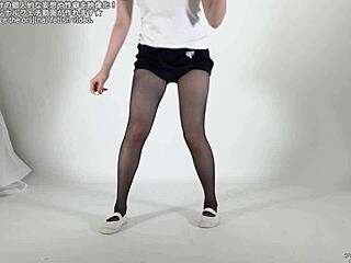 balloon fetish video shows popping and playing with balloons