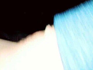 Hot romantic POV of hairy pussy getting licked and fucked by cock