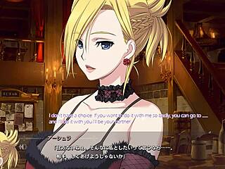 in dungeon of regalias character9 is in scene2 with subtitles