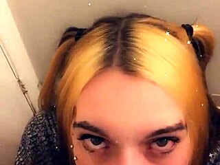 pretty tranny says, 'i want to suck you off on my knees'