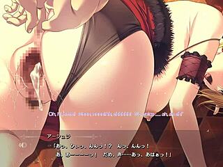 in dungeon of regalias character9 is in scene2 with subtitles