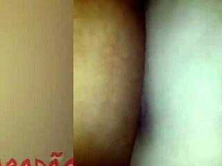 latina with big tits taking milk from dick