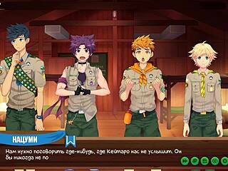 game friends camp episode 22 with russian voice acting